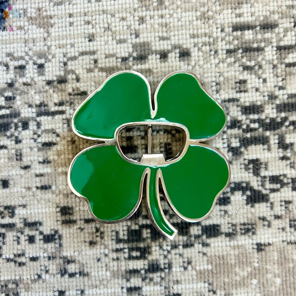 Lucky 🍀 Clover Bottle Opener Belt Buckle